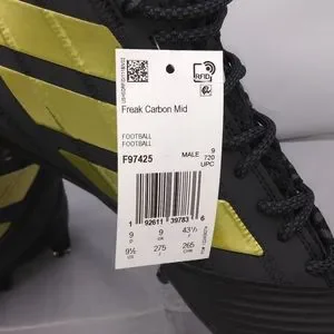 BNWOT Mens Adidas Sz 9.5 (F97425) FREAK CARBON MID Black adidas | Shoes | Bnwot Mens Adidas Sz 95 F97425 Freak Carbon  main image 2